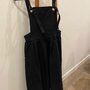 Black Overall Dress